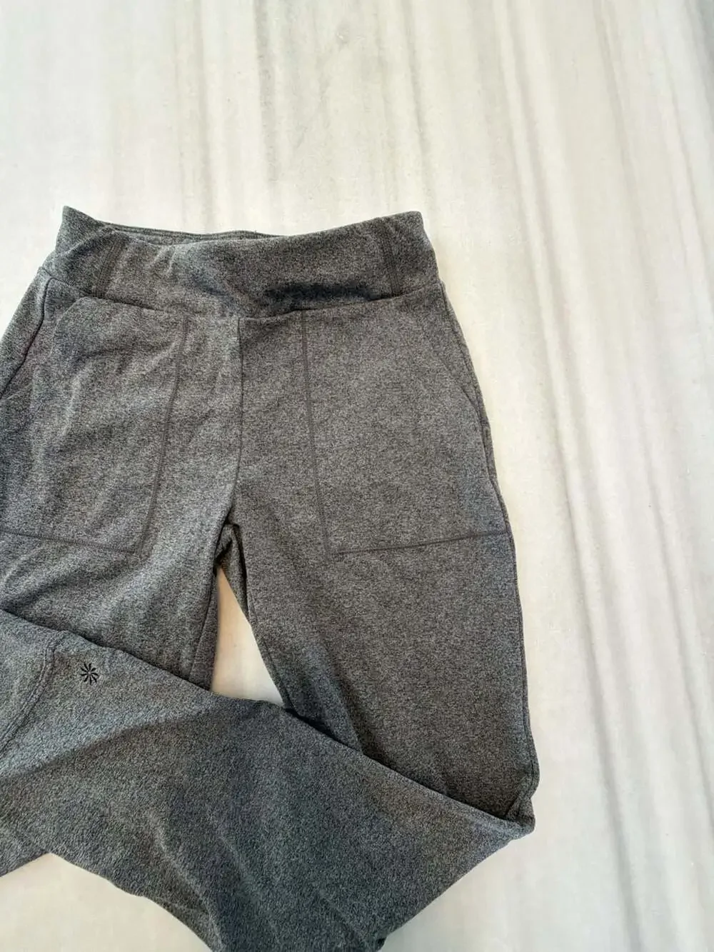 Athleta Girl Powervita Jogger Gray Size M 8-10